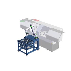 Vention 로봇 프로그래밍 데모 CRX10iaL 머신 텐딩