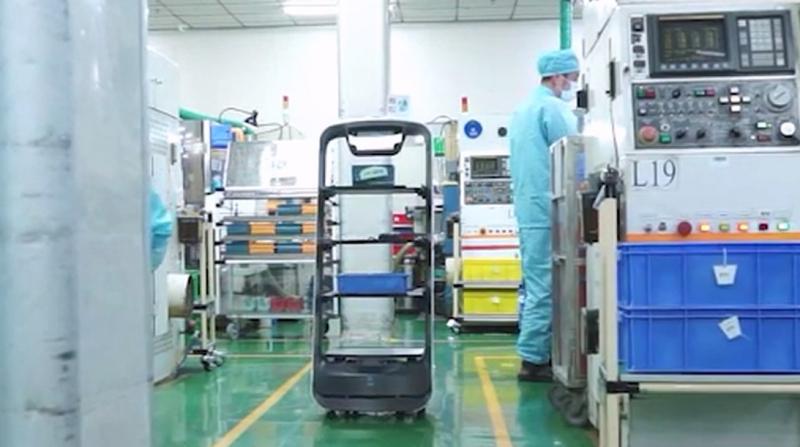 자율주행 소형 운송로봇 푸두봇을 활용한 컴퓨터 부품 이송