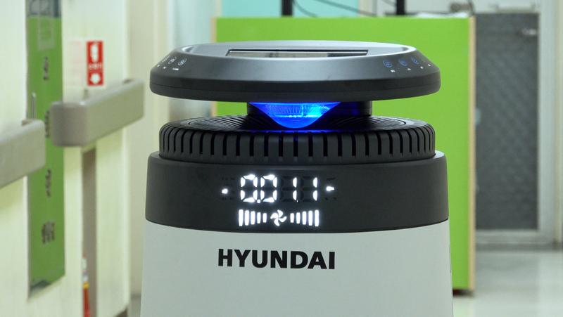 현대로보틱스 방역로봇 D1 - 한림대 성심병원