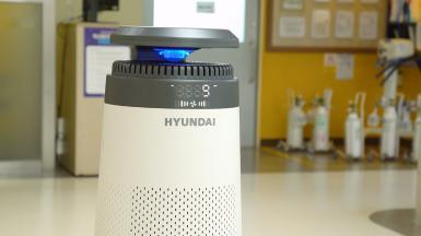 현대로보틱스 D1 - 한림대 성심병원 방역로봇편