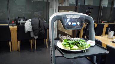 푸두봇 AI 서빙로봇 - 이금옥 샤브샤브 편