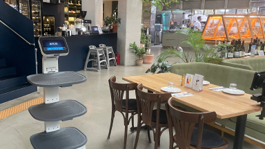 LG CLOi ServeBot - 카페 저스티나 편