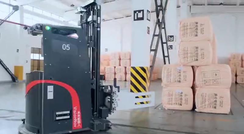 VisionNav VNPA15를 활용한 실내 물류 이송 및 적재