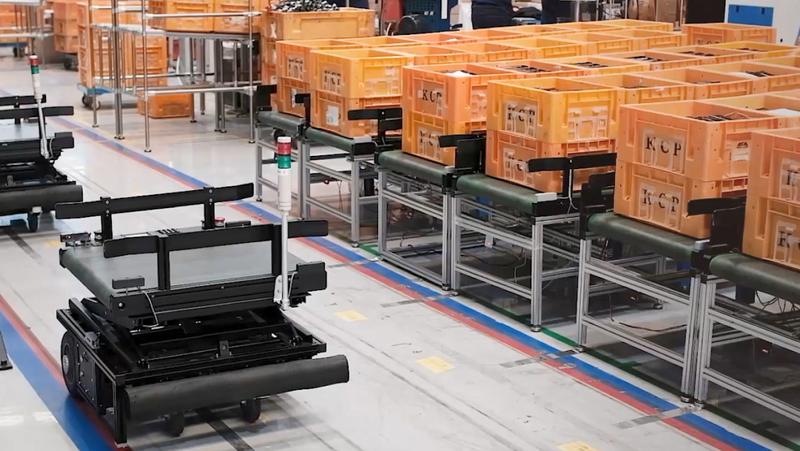 OAGV - CL100을 사용한 물류자동화 시스템