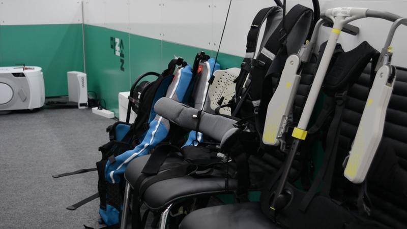 SFAW 전시회 현대로템 웨어러블 로봇 H-FrameX(무동력형) 활용편