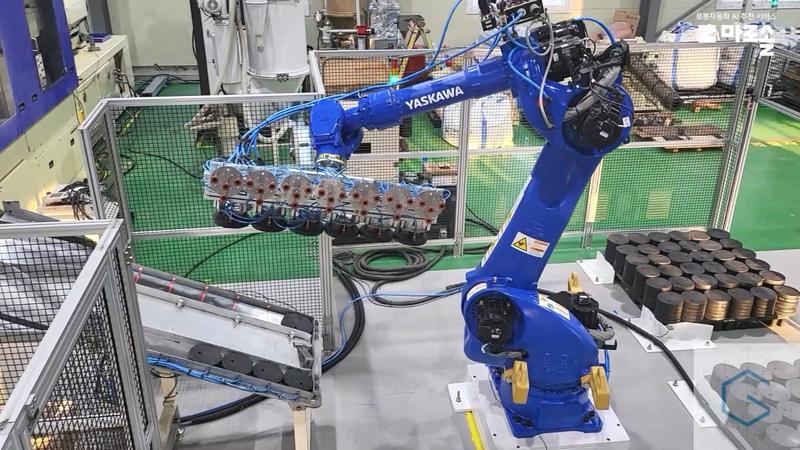 야스카와 GP180을 활용한 적재 자동화