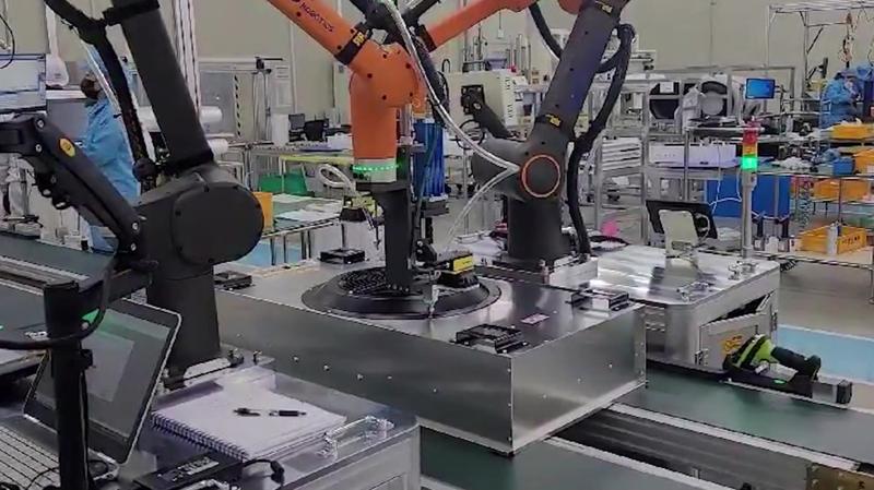 한화기계 HCR-12A를 활용한 볼트체결 자동화