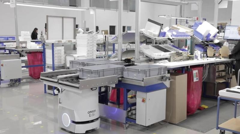 OMRON LD-60/90을 활용한 라인 내 상품 반송