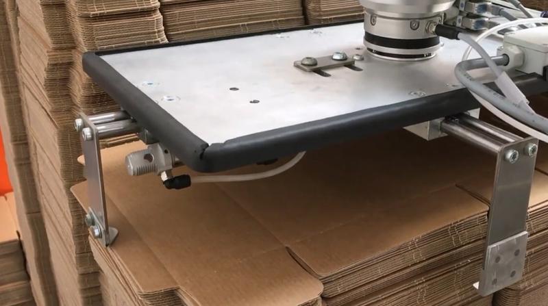 UR10과 온로봇 HEX 센서를 활용한 골판지 박스 핸들링