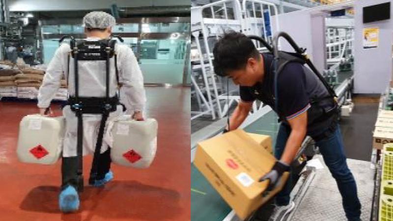 현대로템 웨어러블 로봇 H-FrameS (스프링 보조형)