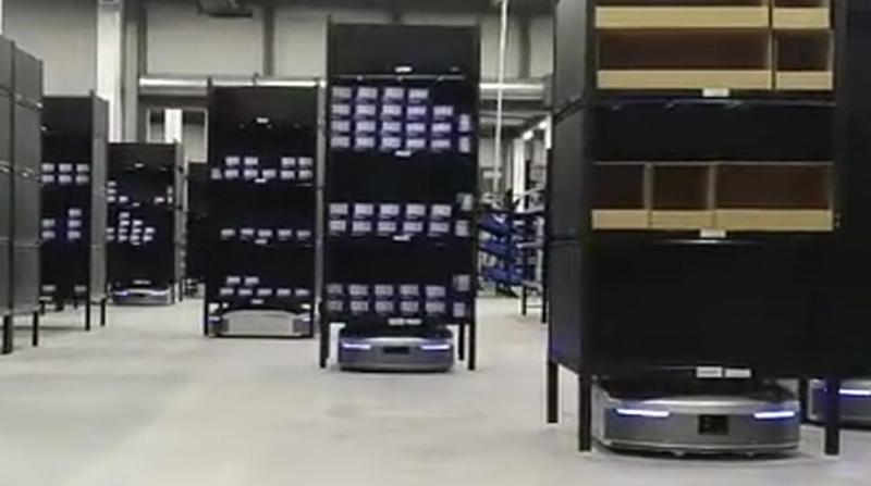 Geek+ P500 120대를 활용한 이커머스 물류센터 운용