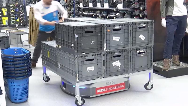 Geek+ P500을 활용한 리테일 스토어 상품 보충