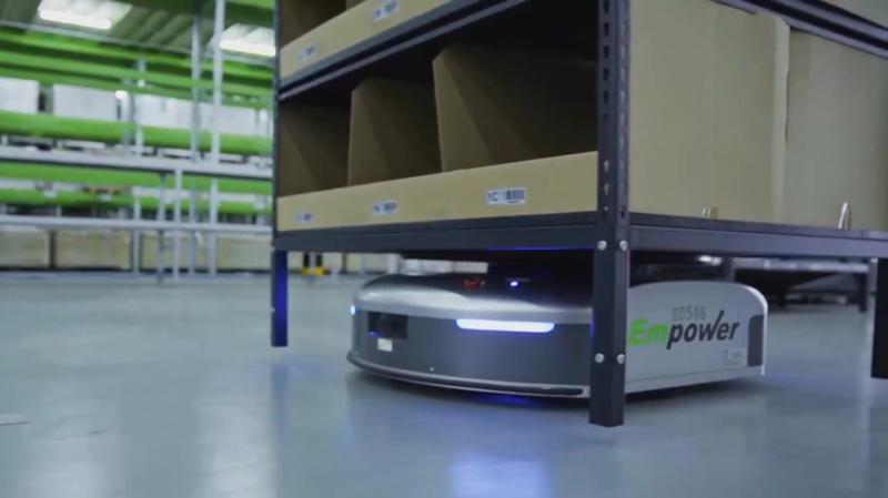 Geek+ P800 15대를 활용한 이커머스 물류센터 운용