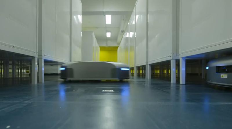 Geek+ P800을 활용한 무인 창고 시스템