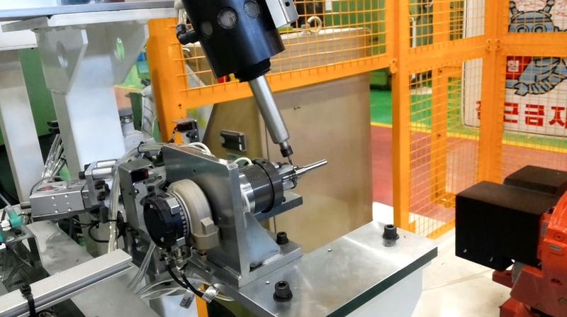 현대로보틱스 HH020을 활용한 환봉형 제품 디버링