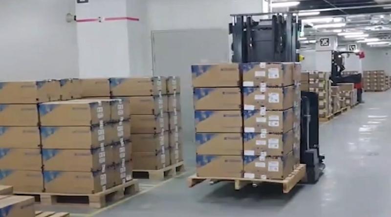 VisionNav VNP15를 활용한 실내 물류 이송