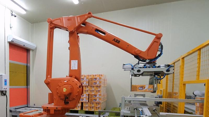 ABB IRB660을 활용한 음료박스 팔레타이징