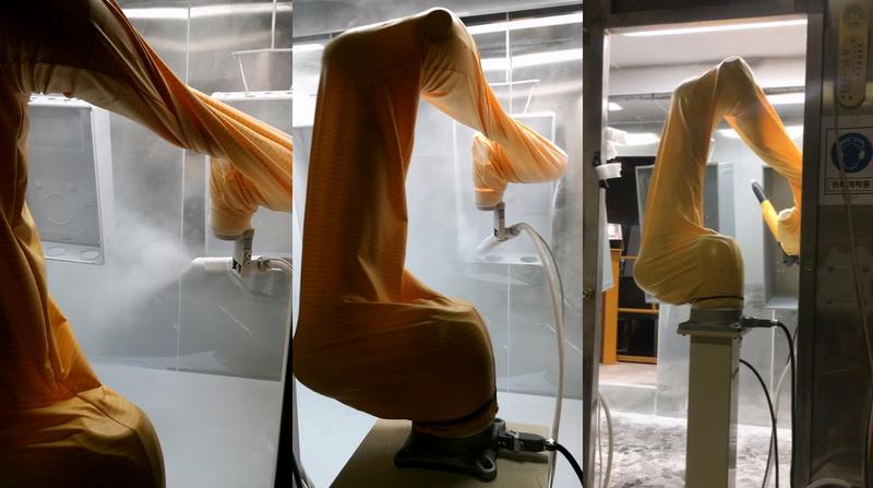 두산 M1013을 활용한 박판 커버 분체도장