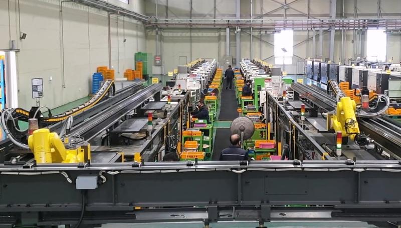 현대 HH7을 활용한 위아 터닝센터(KIT450) 유압 피팅 가공 보조