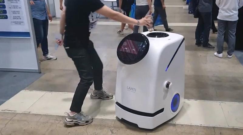 자율주행 휴지통 로봇 라티 썸네일