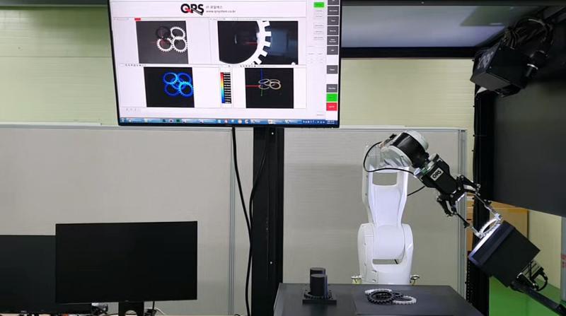 덴소 + QRS 비전을 활용한 기어 치형 검사