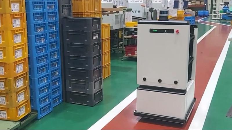 트위니 나르고100을 활용한 플라스틱 사출품 운송