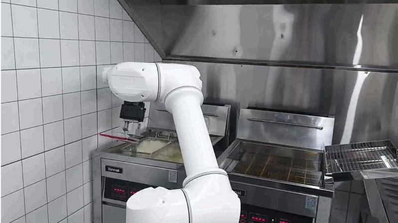RB5-850N 협동로봇을 활용한 튀김 조리 자동화 솔루션 썸네일