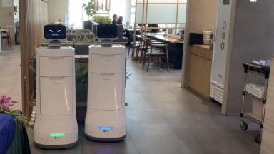 평창동 북악정 LG CLOi ServeBot(서랍형) 도입편