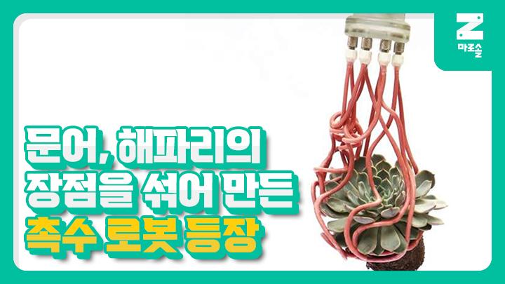 문어, 해파리의 장점을 섞어 만든 촉수로봇 (feat. 하버드 연구원) 썸네일
